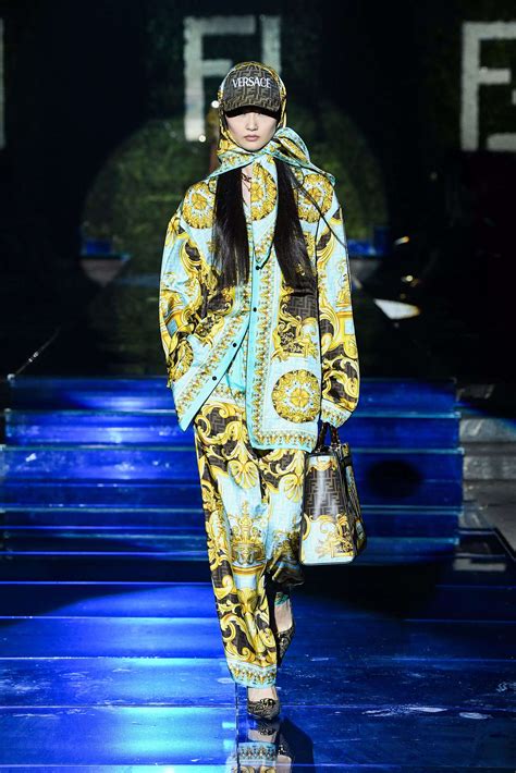 fendi x versace fashion show|fendi versace collab.